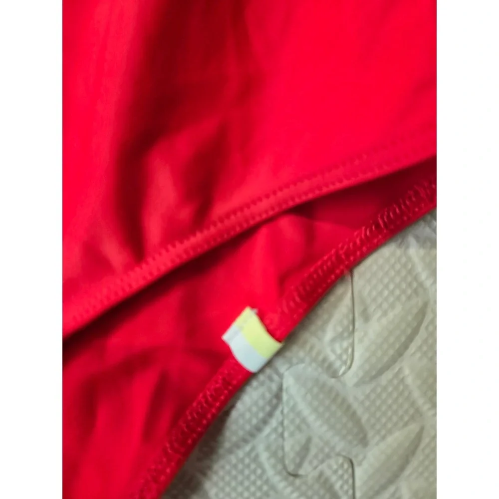 Summersalt‎ The O-Ring Reef Plunge One Piece Swimsuit Red Size 14 NEW Sexy